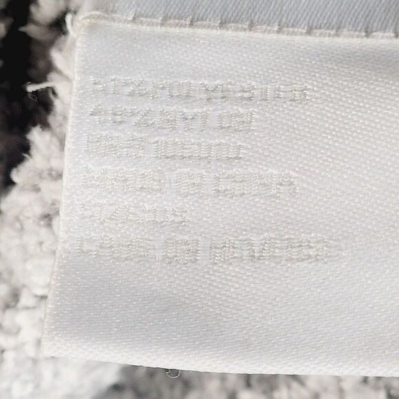 Softies Solid Rib Marshmallow Shawl Gray Open Front Cardigan Sweater One Size - Picture 5 of 6